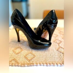 Alice + Olivia patent high heels